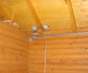 Какой бывает электропроводка для деревянного дома